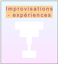 Improvisations - expériences

Situation 1 Madame
++
+
Clapou


